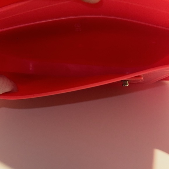 Melissa x The Cambridge Satchel Company Bag Neon Pink - Berry Smell - Picture 8 of 16